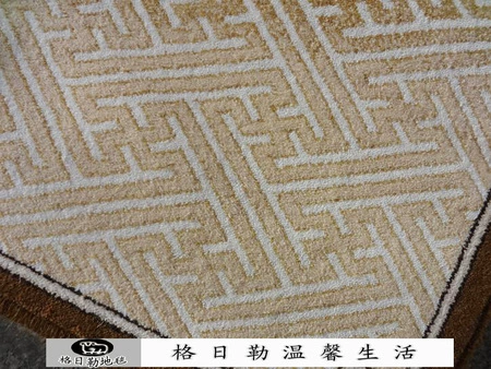 Trịnh Mông Trang chủ Nhập khẩu Len nguyên chất Phòng khách Thảm trang trí Thảm trang trí Thế hệ Tianjiao Thành Cát Tư Hãn Tấm thảm đầu 1 * 1. - Tapestry
